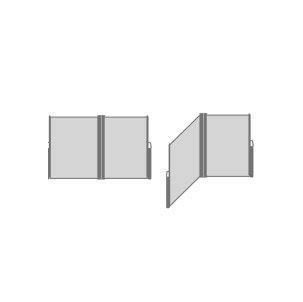 Ecran brise vue Twin
